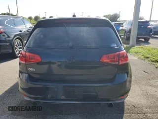 2015 Volkswagen Golf GTI Autobahn with VIN 3VW4T7AU4FM064628, listed as a Copart auction lot 74144834 with 0 mi miles and Salvage Title. Bid and sale history available at carsss.com. Image 6.