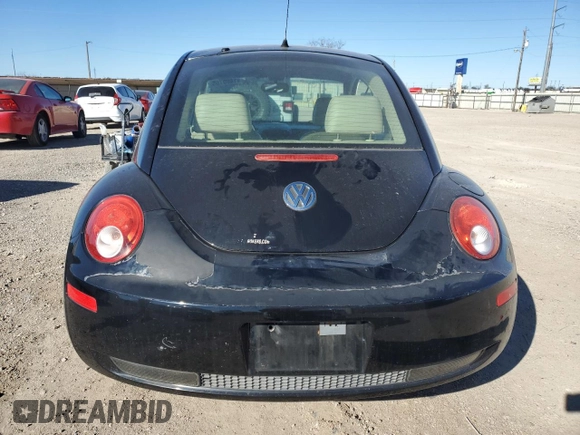 2009 Volkswagen New Beetle Coupe S with VIN 3VWPW31C39M510616, listed as a Copart auction lot 41460765 with 129,630 mi miles and Salvage Title. Bid and sale history available at carsss.com. Image 6.