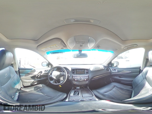 2014 Infiniti QX60 with VIN 5N1AL0MN7EC529772, listed as a Copart auction lot 85780664 with 138,426 mi miles and Salvage Title. Bid and sale history available at carsss.com. Image 14.