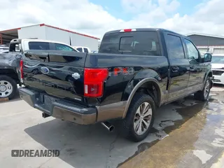2018 Ford F-150 XL with VIN 1FTEW1EG8JFA43905, listed as a IAAI auction lot 42364574 with 139,009 mi miles and . Bid and sale history available at DreamBid. Image 4.