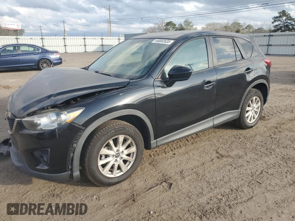 2014 Mazda CX-5 Touring with VIN JM3KE2CY9E0336218, listed as a Copart auction lot 49213255 with 124,749 mi miles and Salvage Title. Bid and sale history available at carsss.com. Image 1.