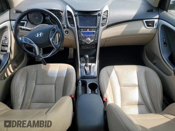 2013 Hyundai Elantra with VIN KMHD35LE9DU136571, listed as a Copart auction lot 59024955 with 105,290 mi miles and Salvage title. Bid and sale history available at DreamBid. Image 8.
