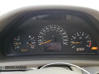 2000 Mercedes-Benz CLK 320/430 with VIN WDBLJ65G9YF120499, listed as a Copart auction lot 65742024 with 223,013 mi miles and Clean Title. Bid and sale history available at DreamBid. Image 9.