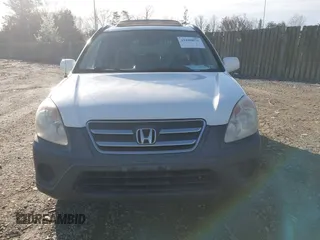 2005 Honda CR-V EX with VIN SHSRD78875U315913, listed as a IAAI auction lot 41880071 with 310,358 mi miles. Bid and sale history available at carsss.com. Image 6.