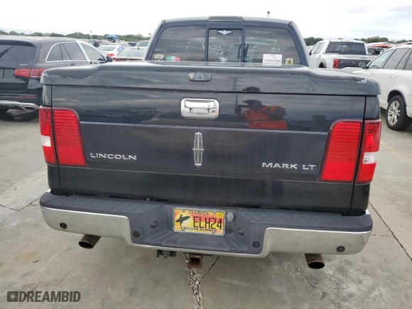 2006 Lincoln Mark LT with VIN 5LTPW18566FJ10136, listed as a Copart auction lot 75041864 with 134,298 mi miles and Salvage Title. Bid and sale history available at carsss.com. Image 6.