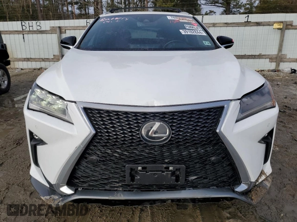 2019 Lexus RX 350 with VIN 2T2BZMCA8KC207105, listed as a Copart auction lot 39102844 with 30,455 mi miles and Salvage Title. Bid and sale history available at DreamBid. Image 5.