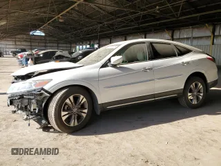 2014 Honda Crosstour EX-L z VIN 5J6TF1H53EL002293, wystawiony jako Copart lot #50240405 z przebiegiem Nie podano mil oraz Szkoda całkowita • Salvage title. Historia ofert i sprzedaży dostępna na DreamBid. Obrazek 1.
