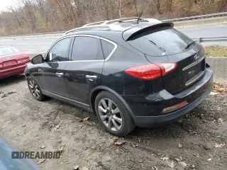 2008 Infiniti EX Journey with VIN JNKAJ09E08M301919, listed as a Copart auction lot 80891144 with Not Provided miles and Salvage Title. Bid and sale history available at DreamBid. Image 2.
