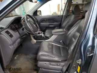 2006 Honda Pilot EX-L with VIN 5FNYF18526B003886, listed as a Copart auction lot 87386254 with 307,904 mi miles and Salvage Title. Bid and sale history available at carsss.com. Image 7.