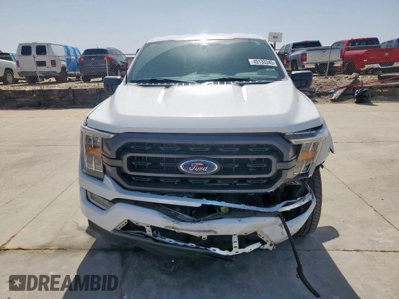 2023 Ford F-150 XL with VIN 1FTFW1E59PKD27966, listed as a Copart auction lot 49133345 with 29,908 mi miles and Salvage Title. Bid and sale history available at carsss.com. Image 5.