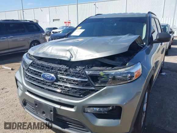 2020 Ford Explorer XLT with VIN 1FMSK7DH9LGB92568, listed as a IAAI auction lot 41812514 with 81,108 mi miles. Bid and sale history available at carsss.com. Image 6.