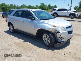 2014 Chevrolet Equinox LS z VIN 2GNALAEK5E6238900, wystawiony jako IAAI lot #42341781 z przebiegiem 168 415 mil mil oraz . Historia ofert i sprzedaży dostępna na DreamBid. Obrazek 1.