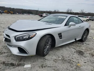 2018 Mercedes-Benz SL 450 z VIN WDDJK6GA1JF051494, wystawiony jako Copart lot #44632155 z przebiegiem 55 784 mil mil oraz Szkoda całkowita • Salvage title. Historia ofert i sprzedaży dostępna na DreamBid. Obrazek 1.
