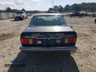 1987 Mercedes-Benz 560 with VIN WDBCA39D3HA355282, listed as a Copart auction lot 74798524 with 200,535 mi miles and Salvage Title. Bid and sale history available at DreamBid. Image 6.
