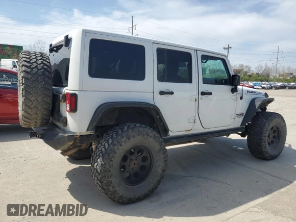 2016 Jeep Wrangler Unlimited Rubicon with VIN 1C4BJWFG5GL116719, listed as a Copart auction lot 53824275 with 113,213 mi miles and Clean title. Bid and sale history available at DreamBid. Image 3.