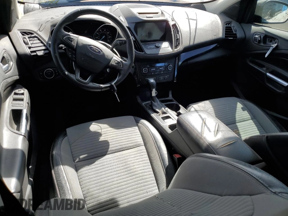 2017 Ford Escape SE with VIN 1FMCU0G98HUA13634, listed as a Copart auction lot 45851795 with 0 mi miles and Salvage Title. Bid and sale history available at carsss.com. Image 8.