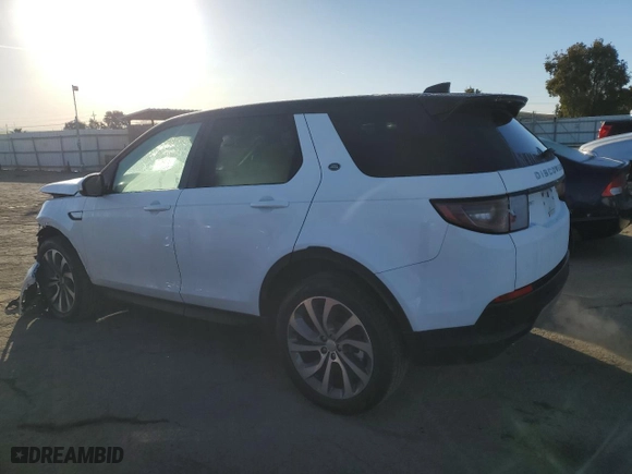 2023 Land Rover Discovery Sport SE with VIN SALCP2FX2PH919320, listed as a Copart auction lot 44158465 with 20,907 mi miles and Salvage Title. Bid and sale history available at carsss.com. Image 2.