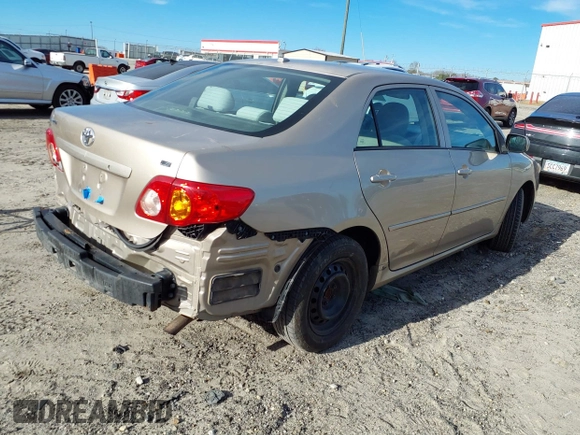 2009 Toyota Corolla with VIN 1NXBU40E19Z051749, listed as a IAAI auction lot 41650985 with 194,158 mi miles. Bid and sale history available at carsss.com. Image 4.