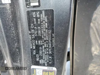 2023 Kia Forte LXS with VIN 3KPF24AD2PE655162, listed as a Copart auction lot 85449114 with 14,730 mi miles and Salvage Title. Bid and sale history available at carsss.com. Image 13.