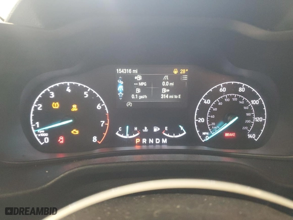 2019 Ford Transit Connect Van XL with VIN NM0LS7E23K1402633, listed as a Copart auction lot 42235945 with 154,316 mi miles and Clean Title. Bid and sale history available at carsss.com. Image 9.