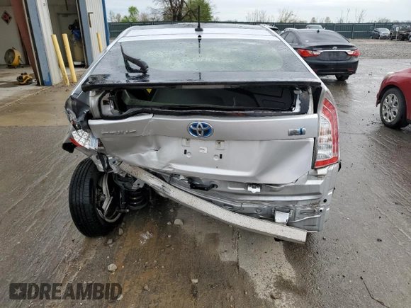 2013 Toyota Prius One with VIN JTDKN3DU8D5631077, listed as a Copart auction lot 51489015 with 142,142 mi miles and Salvage Title. Bid and sale history available at carsss.com. Image 6.