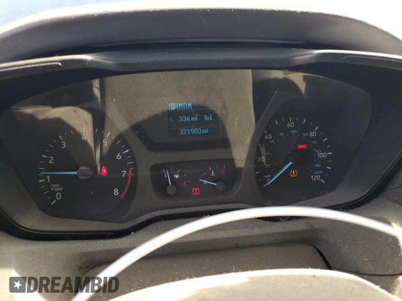 2015 Ford Transit XL with VIN 1FBZX2YM6FKA83862, listed as a Copart auction lot 45398815 with 321,903 mi miles and Clean title. Bid and sale history available at DreamBid. Image 9.