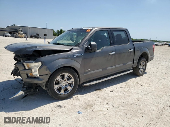 2017 Ford F-150 XL with VIN 1FTEW1CPXHKE11277, listed as a Copart auction lot 52996315 with 117,604 mi miles and Salvage title. Bid and sale history available at DreamBid. Image 1.