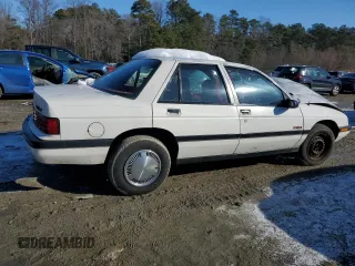 1991 Chevrolet Corsica z VIN 1G1LT53G3ME164497, wystawiony jako Copart lot #89163195 z przebiegiem 106 373 mil mil oraz Szkody całkowita. Historia ofert i sprzedaży dostępna na DreamBid. Obrazek 3.