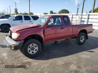 1999 Toyota Tacoma PreRunner with VIN 4TASN92NXXZ573027, listed as a Copart auction lot 48025455 with 111,854 mi miles and Salvage title. Bid and sale history available at DreamBid. Image 1.
