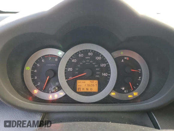 2007 Toyota RAV4 Sport with VIN JTMBK32V975017891, listed as a Copart auction lot 51499635 with 176,067 mi miles and Salvage Title. Bid and sale history available at carsss.com. Image 9.