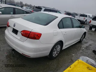 2011 Volkswagen Jetta Sedan S with VIN 3VW1K7AJ6BM050008, listed as a Copart auction lot 43565575 with 59,403 mi miles and Salvage Title. Bid and sale history available at carsss.com. Image 3.