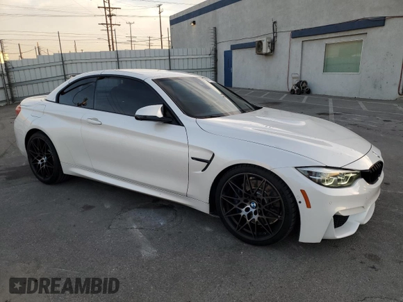 2018 BMW M4 z VIN WBS4Z9C5XJED31199, wystawiony jako Copart lot #85157254 z przebiegiem 54 034 mil mil oraz Czysty tytuł • Clean title. Historia ofert i sprzedaży dostępna na DreamBid. Obrazek 4.