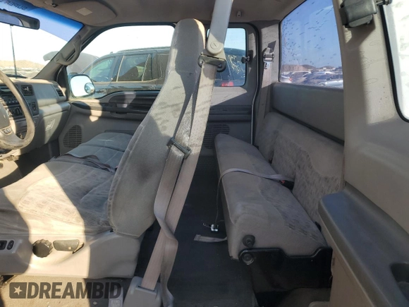 1999 Ford F-250 XL with VIN 1FTNX21L5XEE86694, listed as a Copart auction lot 41697885 with 153,948 mi miles and Salvage title. Bid and sale history available at DreamBid. Image 10.