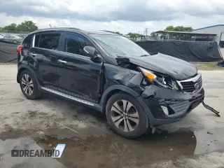 2012 Kia Sportage EX with VIN KNDPC3A21C7303209, listed as a Copart auction lot 58733605 with 189,587 mi miles and Salvage title. Bid and sale history available at DreamBid. Image 4.