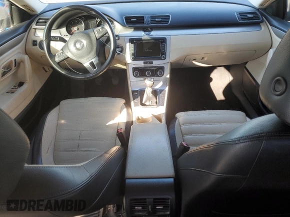 2012 Volkswagen CC Sport PZEV with VIN WVWNP7AN4CE521511, listed as a Copart auction lot 46546405 with 154,756 mi miles and Clean Title. Bid and sale history available at carsss.com. Image 8.
