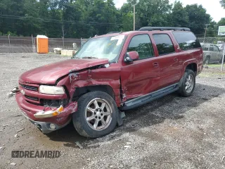 2005 Chevrolet Suburban Z71 with VIN 3GNFK16Z15G148829, listed as a Copart auction lot 61600315 with 172,345 mi miles and Salvage title. Bid and sale history available at DreamBid. Image 1.