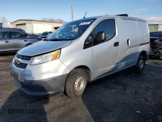 2015 Chevrolet City Express Cargo Van LT with VIN 3N63M0ZN7FK697441, listed as a Copart auction lot 83474204 with Not Provided miles and Salvage Title. Bid and sale history available at carsss.com. Image 1.