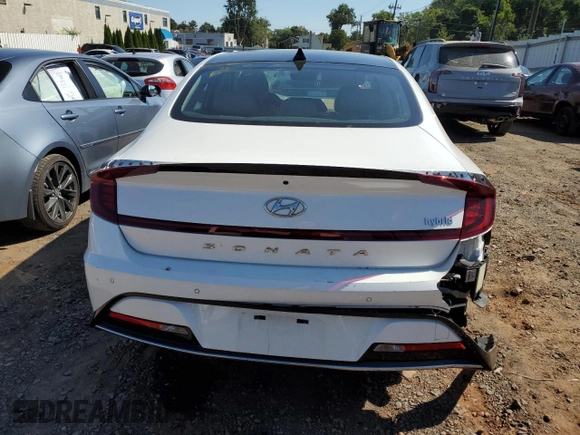 2021 Hyundai Sonata Hybrid Limited with VIN KMHL54JJ6MA033660, listed as a Copart auction lot 68064073 with 30,925 mi miles. Bid and sale history available at carsss.com. Image 6.