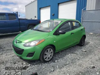 2012 Mazda 2 Sport with VIN JM1DE1KY7C0138179, listed as a Copart auction lot 54570045 with 161,695 mi miles and Clean Title. Bid and sale history available at carsss.com. Image 1.