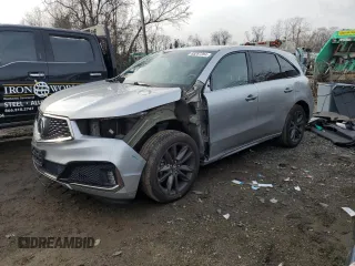 2020 Acura MDX w/Technology/A-Spec Pkg with VIN 5J8YD4H07LL019765, listed as a Copart auction lot 85287284 with 78,975 mi miles and Salvage Title. Bid and sale history available at carsss.com. Image 1.