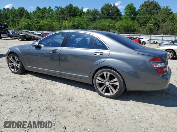 2007 Mercedes-Benz S 550 z VIN WDDNG86X97A121513, wystawiony jako Copart lot #55254945 z przebiegiem 107 313 mil mil oraz Czysty tytuł • Clean title. Historia ofert i sprzedaży dostępna na DreamBid. Obrazek 2.