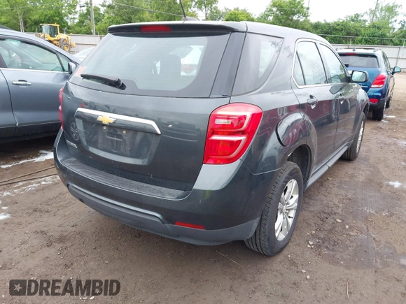 2017 Chevrolet Equinox LS z VIN 2GNALBEK4H1528438, wystawiony jako IAAI lot #42376091 z przebiegiem 105 781 mil mil oraz . Historia ofert i sprzedaży dostępna na DreamBid. Obrazek 4.
