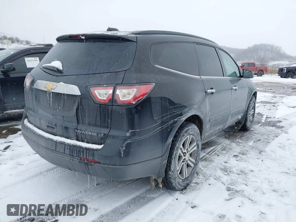 2016 Chevrolet Traverse LT with VIN 1GNKVGKD4GJ344199, listed as a IAAI auction lot 41639594 with 104,555 mi miles and . Bid and sale history available at DreamBid. Image 4.