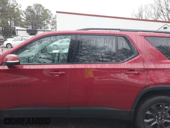 2021 Chevrolet Traverse RS with VIN 1GNERJKW7MJ143800, listed as a IAAI auction lot 41263252 with 211,463 mi miles. Bid and sale history available at carsss.com. Image 14.
