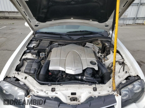 2005 Chrysler Crossfire Limited with VIN 1C3AN65L35X046887, listed as a Copart auction lot 55347975 with 155,037 mi miles and Clean Title. Bid and sale history available at DreamBid. Image 11.
