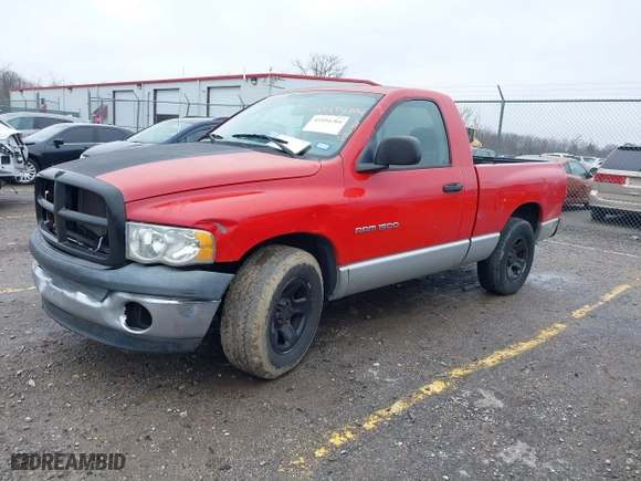 2003 Dodge Ram 1500 ST with VIN 1D7HA16K93J602351, listed as a IAAI auction lot 41494704 with 159,216 mi miles. Bid and sale history available at carsss.com. Image 2.