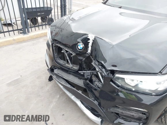 2018 BMW X3 xDrive30i with VIN 5UXTR9C52JLD59351, listed as a IAAI auction lot 42126069 with 30,806 mi miles and . Bid and sale history available at DreamBid. Image 6.