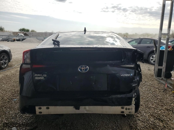 2019 Toyota Prius L Eco with VIN JTDKARFU8K3084588, listed as a Copart auction lot 62993674 with 173,721 mi miles and Salvage Title. Bid and sale history available at carsss.com. Image 6.