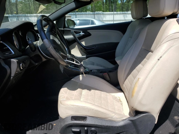 2016 Buick Cascada Premium с VIN W04WT3N58GG037011, выставлен на аукционе Copart как лот 52629625 с пробегом 78 576 миль миль и Списание • Salvage title. История ставок и продаж доступна на DreamBid. Изображение 7.