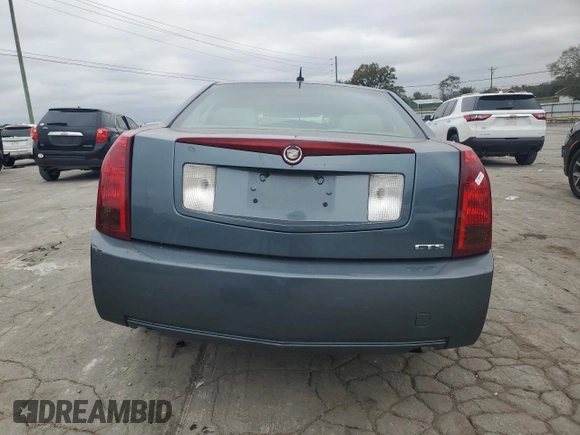 2005 Cadillac CTS with VIN 1G6DP567550195036, listed as a Copart auction lot 74208714 with 0 mi miles and Salvage Title. Bid and sale history available at carsss.com. Image 6.
